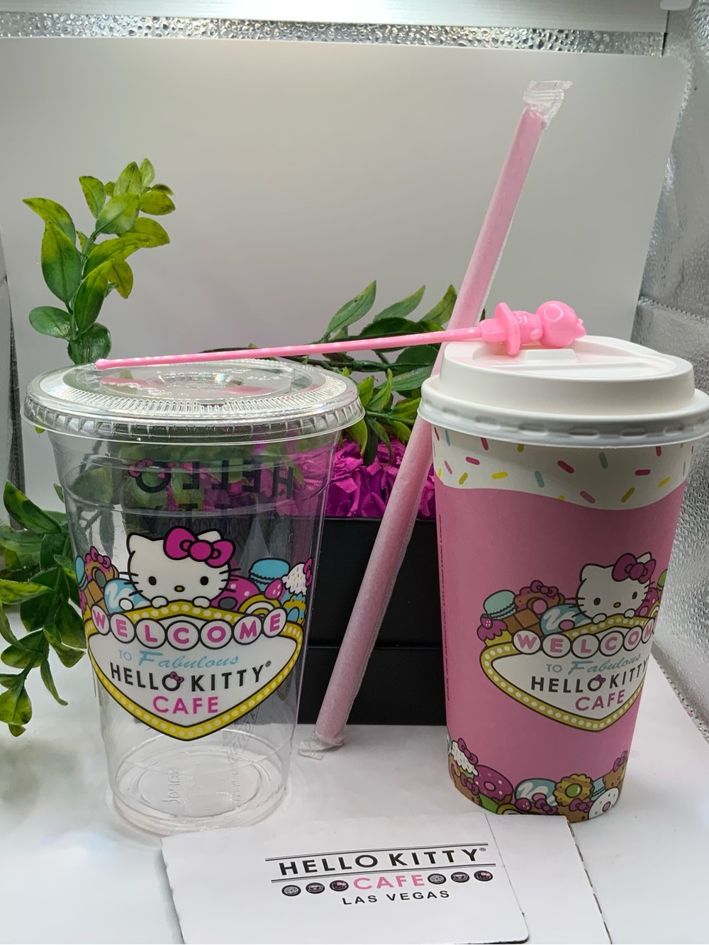 Hello Kitty Pink Cafe Cup & Tumbler Set